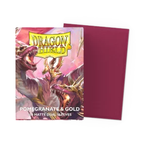 Dragon Shield Pomegranate - Matte Dual