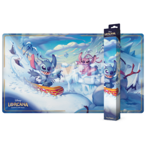 Disney Lorcana Hyperia City Stitch Playmat