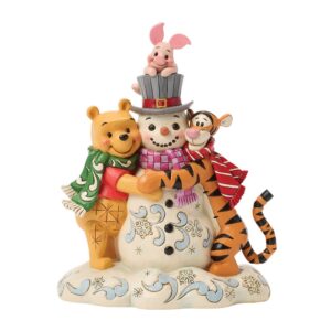 Disney Traditions Winne the Pooh & Friends - Hugging Snowmen